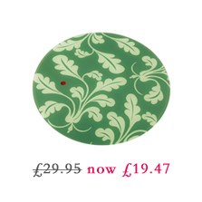 Salad Days glass platter
